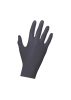 Fekete latex kesztyű. 100db -L méret