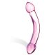 Double Trouble Purple Glass Dildo.