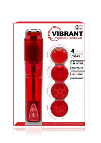 VIBRANT PORTABLE VIBRATOR,10function