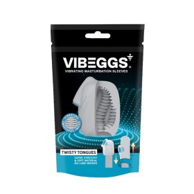 VIBEGGS - Twisty Tongues - Vibrating Masturbation Sleeve