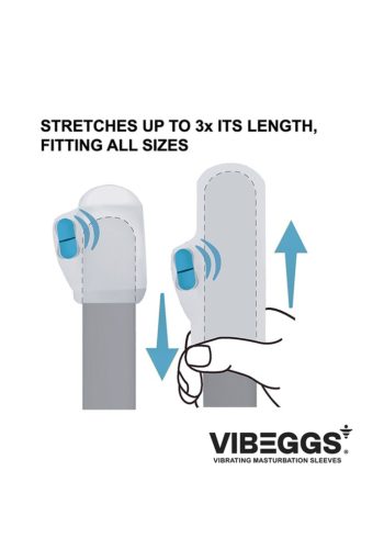 VIBEGGS - Twisty Tongues - Vibrating Masturbation Sleeve