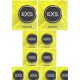 Banán ízű latex óvszer EXS - 10db 100db