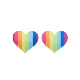 Rainbow Heart mellbimbó tapasz.