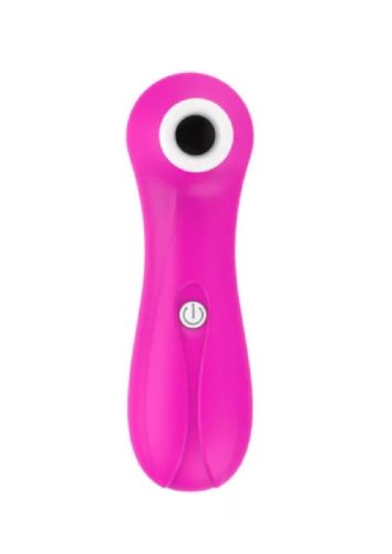 Sucking Massager - léghullámos csiklóizgató,7func. Rose