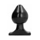 ALL BLACK Óriás anál plug.