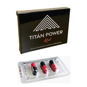 Titán Power Red potencia - 3db kapszula.