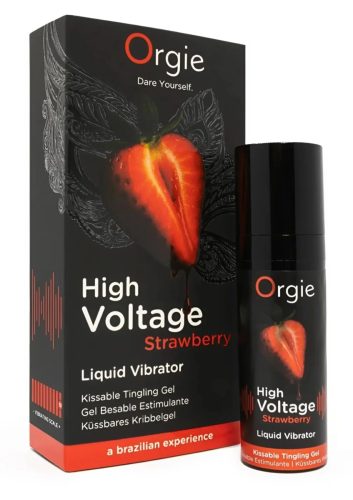Orgie Sexy Vibe High Voltage - unisex folyékony vibrátor 15ml Natúr íz