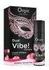 Orgie Dual Vibe - unisex folyékony vibrátor,Eper-Gin Tonic