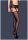 Garter stockings S307. Méret:S/M/L,fekete