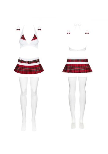Obsessive Schooly - diáklány jelmez szett. Méret:L/XL