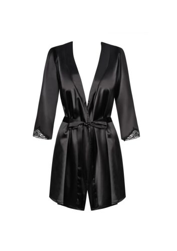 Satinia Robe-fekete. Méret:S/M