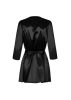 Satinia Robe-fekete. Méret:S/M