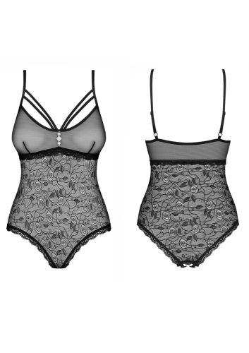 Obsessive, 818 szexi fekete body. Méret:S/M