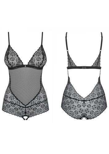 Obsessive SHIBU szexi fekete body. S/M