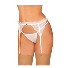 Obsessive Bianelle garter belt white. Méret:S/M