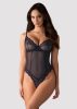 Obsessive Nightly Blue crotchless teddy Méret:XS/S