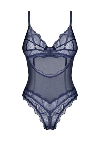 Obsessive Nightly Blue crotchless teddy Méret:XS/S