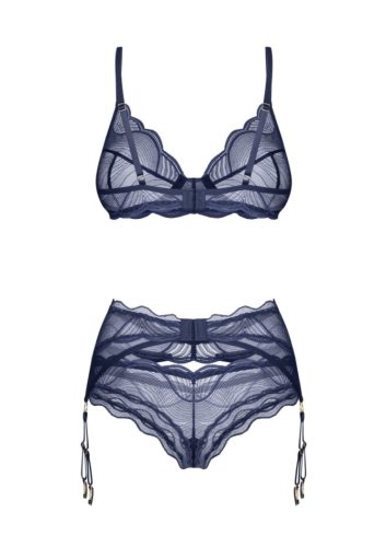 Obsessive Nightly Blue 3-pcs set Méret:XS/S