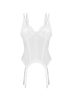 Obsessive Arrowel White corset Méret:L/XL