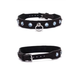 Crystal collar - Light Blue.