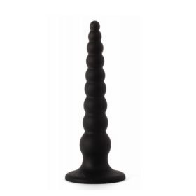 Hosszú bordás szilikon anal plug -24cm.