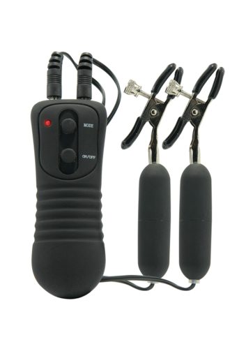 Vibrating Nipple Clamps-10function.
