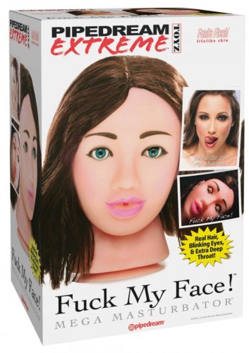 Fuck My Face női fej -barna