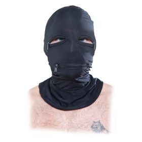 Zipper Face Hood.