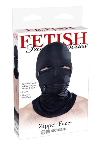 Zipper Face Hood.