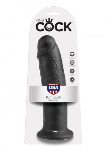 King Cock-fekete-25cm.