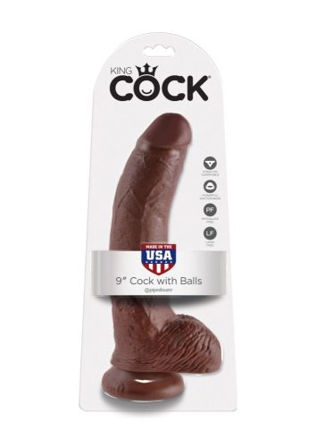 King Cock herés-23cm. Fekete