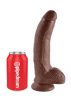 King Cock herés-23cm. Barna