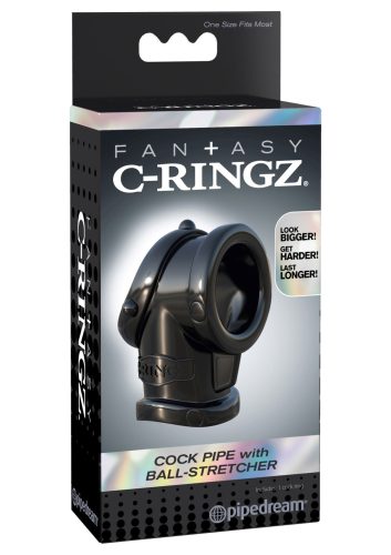 C-ringz Cock Pipe With Ball-Stretcher.