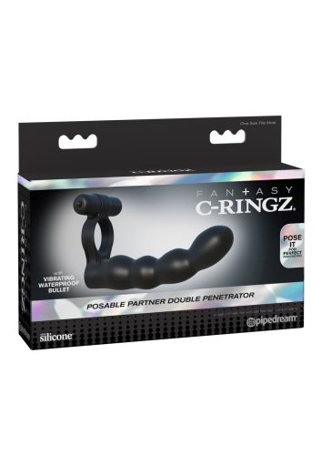 C-ringz Posable Double Penetrator.