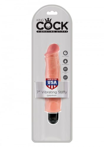 King Cock 18cm Vibrating Stiffy.