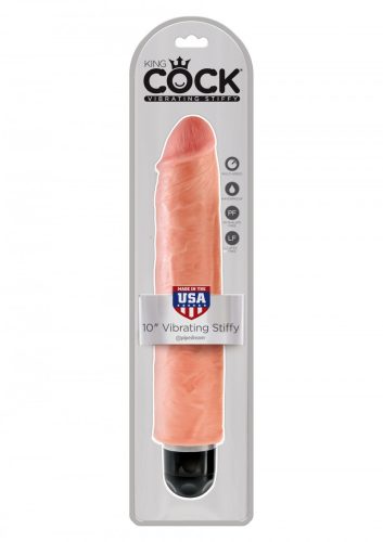 King Cock 25cm Vibrating Stiffy.