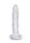King Cock Clear dildó-18cm.