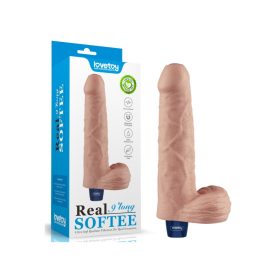 REAL SOFTEE vibrator,herés,akkus -20cm