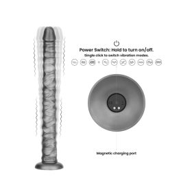 King Sized Vibrating Vibrax Slider -39cm