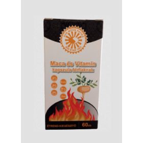   Maca Perui Zsázsa Kapszula Férfiaknak, vitaminokkal 60db, 500mg.
