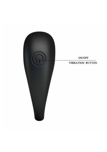 Trap silicone vibrating cock ring.