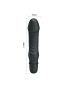 Stev Black szilikon vibrator,10func.