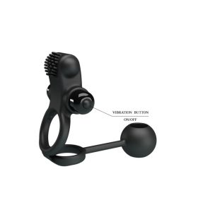 Pretty Vibration Penis Sleeve-szilikon.