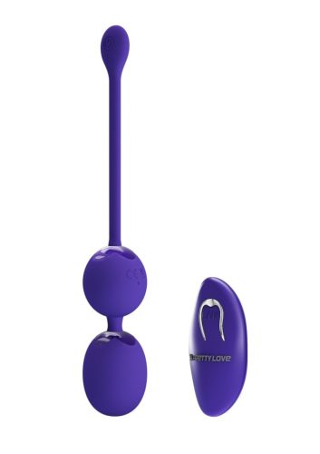 Willie-Youth - Vibrating Kegel Balls ,remote,akkus. Lila
