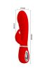 Pretty Prescott Red vibrator,akkus