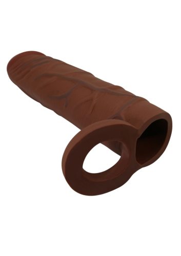Tallen Brown bőrhatású dildó -22cm