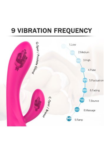 HD Muses - akkus, vízállló melegítős vibrátor.