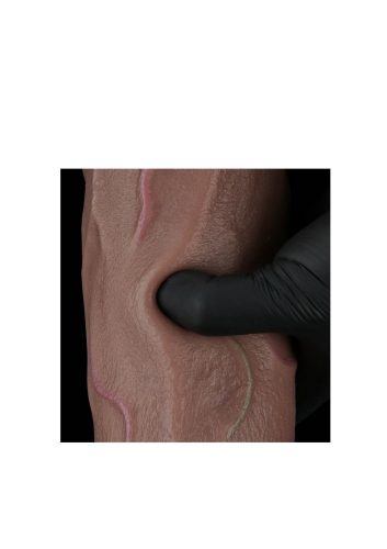 Dual Layered Silicone Cock XXL -31cm.