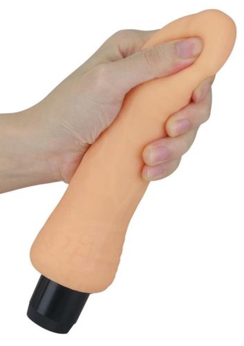 Real Feel Cyberskin Vibrator-20cm.