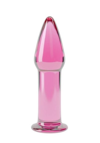 Romance Pink üveg plug-13cm.
